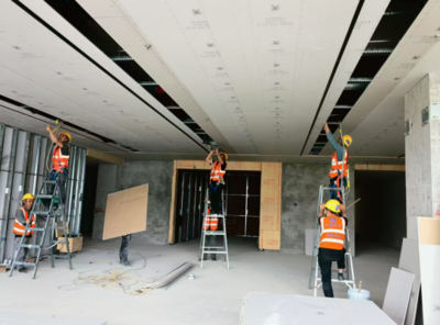 重庆城市建设新动向 金凤城市中心一期四标段项目加速推进，室内外装饰施工全面展开