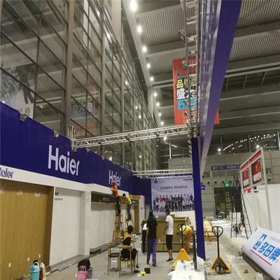 深圳桁架展台搭建 精准工艺铸就高品质不锈钢展台与室内外装饰工程